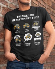 Things I Do In My Spare Time Classic T-Shirt apparel-classic-tshirt-lifestyle-26