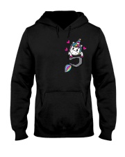 Unicorn In Pocket Hooded Sweatshirt tile