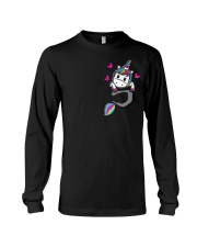 Unicorn In Pocket Long Sleeve Tee tile