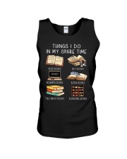 Things I Do In My Spare Time Unisex Tank tile