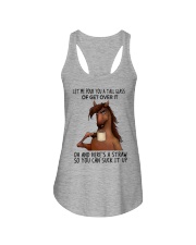 Let Me Pour You A Tall Glass Of Get Over It Ladies Flowy Tank tile