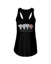 It's Ok To Be A Little Different Ladies Flowy Tank tile