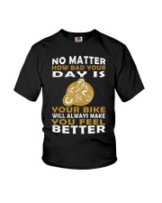 Biker Motive Youth T-Shirt tile