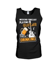 Guitar Chance Of Drinking Unisex Tank tile