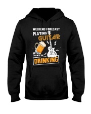 Guitar Chance Of Drinking Hooded Sweatshirt tile