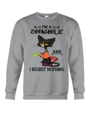 I'm A Bookaholic And I Regret Nothing Crewneck Sweatshirt tile