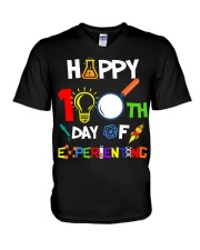 Happy 100th Day Of Experienting V-Neck T-Shirt tile