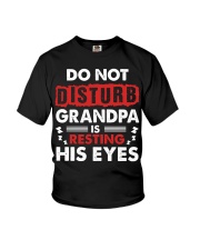 Grandpa Is Resting His Eyes Youth T-Shirt tile