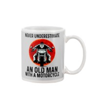 Never Underestimate An Old Man With A Motorcycle Mug tile