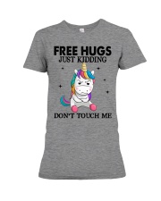 Don't Touch Me Premium Fit Ladies Tee tile