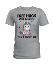 Don't Touch Me Ladies T-Shirt tile