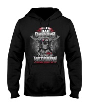 Dad And Grandpa And A Veteran Hooded Sweatshirt front