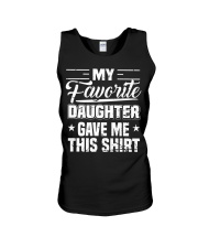 My Favorite Daughter Gave Me This Shirt Design Unisex Tank tile