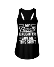 My Favorite Daughter Gave Me This Shirt Design Ladies Flowy Tank tile