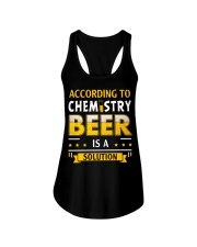 Beer Is A Solution Ladies Flowy Tank tile