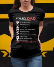 For My Dad In Heaven Ladies T-Shirt apparel-ladies-t-shirt-lifestyle-04