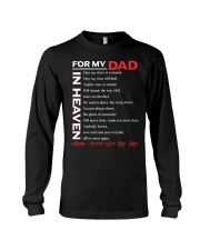 For My Dad In Heaven Long Sleeve Tee tile