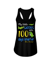 My Little Gators Are 100 Days Smarter Ladies Flowy Tank tile