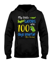 My Little Gators Are 100 Days Smarter Hooded Sweatshirt tile