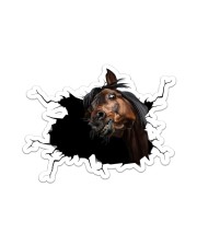 Horse Sticker - Single (Horizontal) front