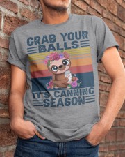 Grab Your Balls - It's Canning Season Classic T-Shirt apparel-classic-tshirt-lifestyle-26