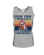 Grab Your Balls - It's Canning Season Unisex Tank tile