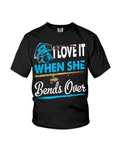 I Love It When She Bends Over Youth T-Shirt tile