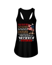 I Am A Us Veteran Ladies Flowy Tank tile