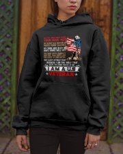 I Am A Us Veteran Hooded Sweatshirt apparel-hooded-sweatshirt-lifestyle-front-03