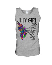 July Girl Unisex Tank tile