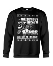 Motocross Because Crewneck Sweatshirt tile