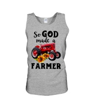 So God Made A Farmer Unisex Tank tile