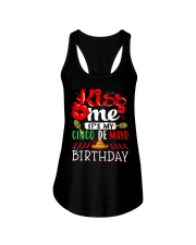 Kiss Me Its My Cinco De Mayo Birthday Ladies Flowy Tank tile