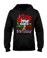 Kiss Me Its My Cinco De Mayo Birthday Hooded Sweatshirt tile