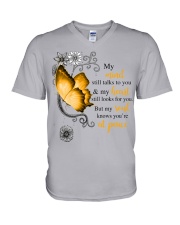 My Soul Knows You're At Peace V-Neck T-Shirt tile