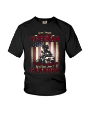 Veteran The Most Important Call Me Grandpa Youth T-Shirt tile