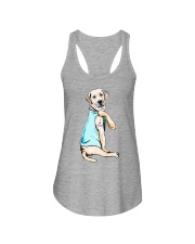 Golden Retriever - I Love Mom Ladies Flowy Tank tile