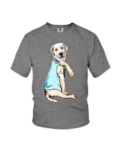 Golden Retriever - I Love Mom Youth T-Shirt tile