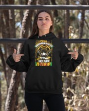 Proud Granddaughter Of A Vietnam Veteran Hooded Sweatshirt apparel-hooded-sweatshirt-lifestyle-05