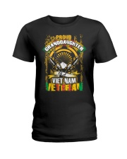 Proud Granddaughter Of A Vietnam Veteran Ladies T-Shirt tile