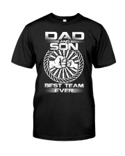 Dad Son Best Team Ever Classic T-Shirt tile