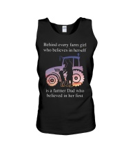 Behind Every Farm Girl Unisex Tank tile