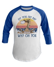 Eff You See Kay - Why Oh You Baseball Tee tile