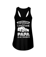 Called A Lot Of Names But Papa Is My Favorite Ladies Flowy Tank tile