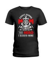 Coast Guard Mom Ladies T-Shirt tile