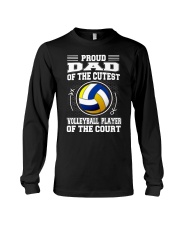 Proud Dad Of Volleyball Player Long Sleeve Tee tile