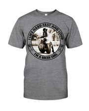 I Like Hard Fast And Loud - I'm A Biker Girl Classic T-Shirt tile