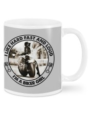 I Like Hard Fast And Loud - I'm A Biker Girl Mugs tile