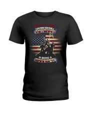 Love Being Grandpa Than Veteran Ladies T-Shirt tile