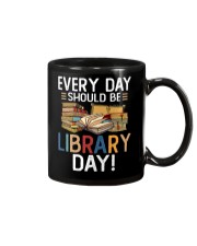 Every Day Should Be Library Day Mug tile